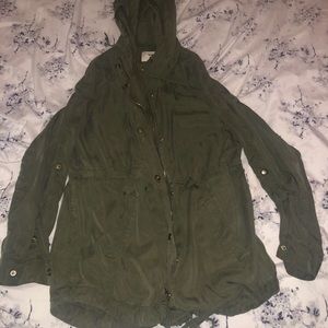 Green jacket from Forever 21